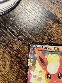 Pokemon Flareon EX Full Art Ultra Rare Holo Card Generations RC6/RC32 170 HP - Image 3