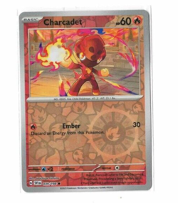 Pokemon Scarlet & Violet Charcadet 039/198 Reverse Holo Common - Image 1