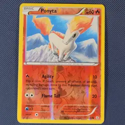 Ponyta 14/83 - Generations - Common Reverse Holo Pokemon Card - LP - Image 1