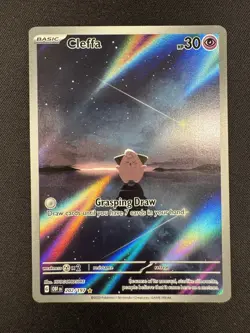 Cleffa 202/197 Obsidian Flames Secret Rare Holo Pokemon Card NM/M - Image 1