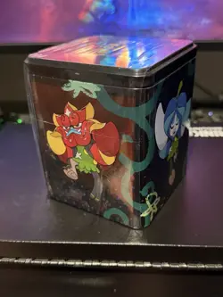 Pokemon TCG Trading Card Game Q1 2025 Stacking Tin - Ogerpon Treasures of Ruin - Image 2