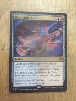 Resonating Lute - Secrets of Strixhaven - MtG - Image 1