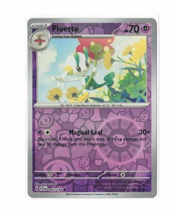 Pokemon Scarlett & Violet Floette 092/198 Reverse Holo Common - Image 1