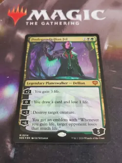 Mtg. Professor Dellian Fel. Foil. Secrets of Strixhaven. Pack Fresh - Image 1