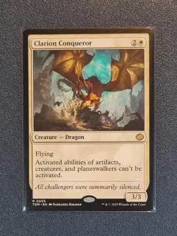 MTG Clarion Conqueror - Tarkir: Dragonstorm - TDM - Near Mint+ - Image 1