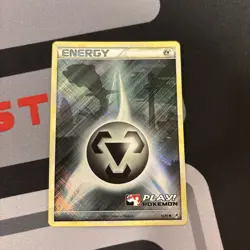 Pokemon 2011 Call of Legends Steelix Metal Energy 95/95 Play! Stamped Promo NM - Image 1