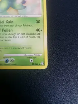 Pokemon Card Bellossom 20/146 D&P Legends Awakened Non-Holo Rare - Image 5