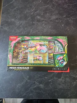 Pokemon Mega Venusaur Ex Premium Collection Box Factory Sealed - Image 1