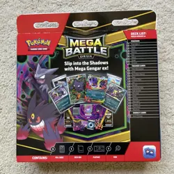 Pokemon TCG Mega Battle Deck Mega Gengar Ex BRAND NEW SEALED HAUNTER PROMO - Image 2