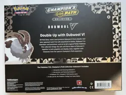 Pokemon Champion’s Path Dubwool V Collection Box Factory Sealed Booster Pack Lot - Image 2