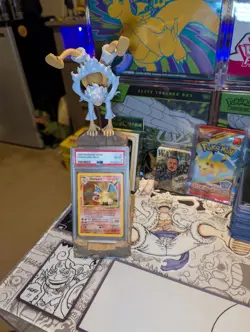 1999 Pokemon Base Set Charizard Holo 4/102 PSA 6 EX-MT - Original Owner - No BS2 - Image 2