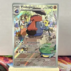 Pokemon Probopass 182/167 Illustration Rare Holo Sv06: Twilight Masquerade TCG - Image 1
