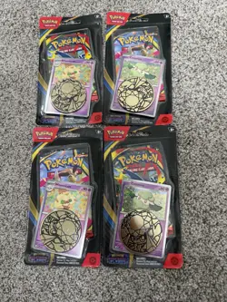 Pokemon Phantasmal Flames ME02 Set 2 Cottonee/Whimsicott Checklane Blister x2 820650853319 - Image 1