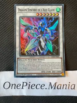 Yu-Gi-Oh! Dragon Synchro de L'aile Claire led8-fr001 Super - Image 1