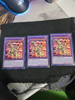 x3 Gaia Prominence, the Fierce Force AGOV-EN033 Common YuGiOh - Image 1