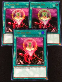Yugioh One For One RA03-EN056 1st Ultra x3 (NM) - Image 1