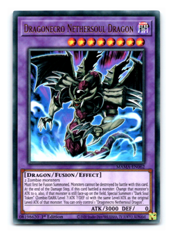 Dragonecro Nethersoul Dragon - MAMA-EN062 - Ultra Rare - 1st Edition - Yugioh - Image 1