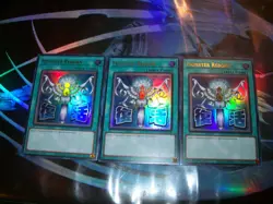 3x Monster Reborn 1st Edition Ultra Rare RA05-EN108 Yu-Gi-Oh! - Image 1
