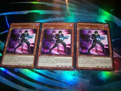 3x Doppelwarrior 1st Edition Common L5DD-ENY15 Yu-Gi-Oh! - Image 1
