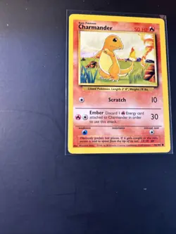 Pokemon TCG Charmander Base Set Unlimited Card 046/102 WOTC 1999 - Image 5