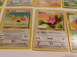 Vintage Pokemon Jungle Lot: 21 Cards Common/Uncommon - Image 4