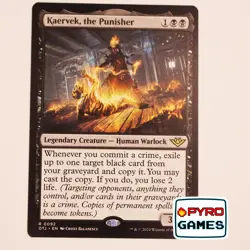 Kaervek, the Punisher - Outlaws of Thunder Junction - Rare R 0092 - (Very Goo... - Image 1