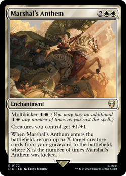 Marshal's Anthem LOTR: Tales of Middle-earth CMDR NM - Image 1