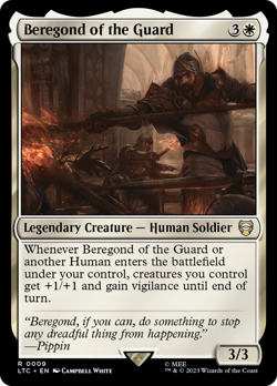 Beregond of the Guard LOTR: Tales of Middle-earth CMDR NM - Image 1