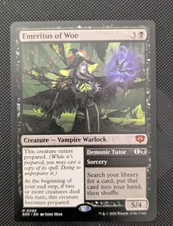 MTG Secrets Of Strixhaven Mythic EMERITUS OF WOE NM - Image 1