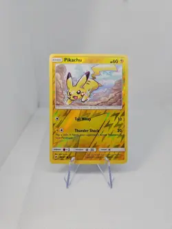 Pikachu 40/147 SM Burning Shadows Reverse Holo Pokemon TCG - Image 1