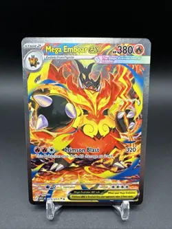 Mega Emboar ex - 273/217 - Ascended Heroes - Full Art - Near Mint - Image 1