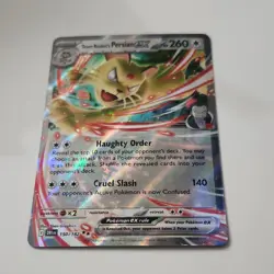 Pokemon Team Rocket's Persian EX 150/182 Destined Rivals Double Rare Holo 260 HP - Image 2