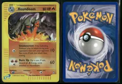 HOUNDOOM 14 R LP AQUAPOLIS POKEMON REVERSE HOLO - Image 1