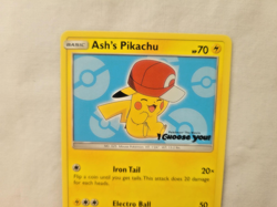 2017 Pokemon Star Promo 3 Lot - Ash's Pikachu I Choose You! SM109, 113 (LP/NM) - Image 5