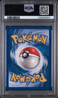 2002 POKEMON EXPEDITION #34 AMPHAROS-REVERSE FOIL PSA 6 - Image 2