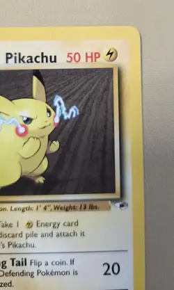 2000 Pokemon WOTC Gym Heroes Lt. Surge's Pikachu GHlsP1 - Image 5