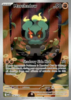 Pokemon TCG ME01: Mega Evolution #146/132 Marshadow - Image 1