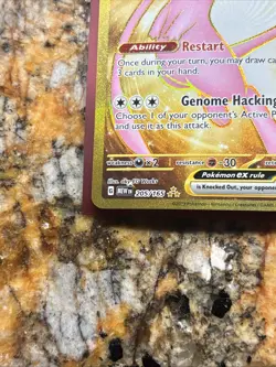 Pokemon TCG Mew EX Hyper Rare 205/165 Scarlet & Violet 151 Full Art - Image 3