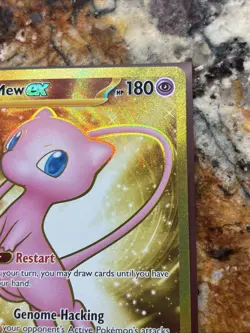 Pokemon TCG Mew EX Hyper Rare 205/165 Scarlet & Violet 151 Full Art - Image 5
