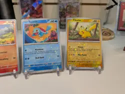 Pokemon Costco 151 Cosmo Foil Promo Set Pikachu Squirtle Charmander Bulbasaur - Image 4