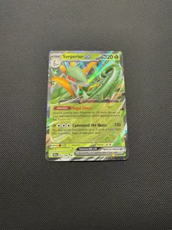 Pokemon TCG Serperior ex 003/086 Sv: Black Bolt Double Rare Near Mint - Image 2