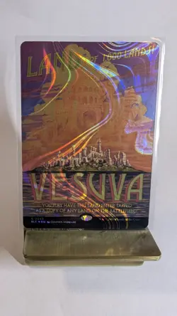 Vesuva 0049 (Halo Foil) NM - MTG Secret Lair x Encyclopedia of Magic - Image 1