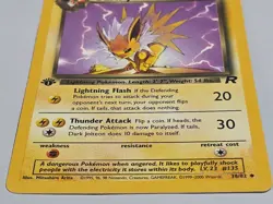 1st Edition DARK JOLTEON First Edition 2000 Team Rocket Pokemon Card 38/82 - Image 5