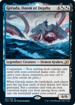 Gyruda, Doom of Depths Ikoria: Lair of Behemoths NM Rare CARD ABUGames - Image 1