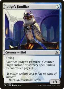 Judge's Familiar Guild Kit: Azorius NM White Blue Uncommon MAGIC CARD ABUGames - Image 1