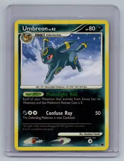 Umbreon 32/100 Majestic Dawn Regular Rare Pokemon Card MP - Image 1