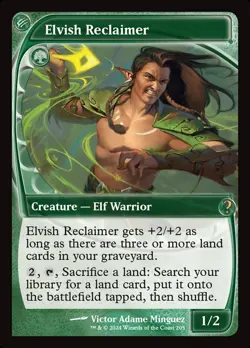 MTG Mystery Booster 2 Elvish Reclaimer #205 - Image 1