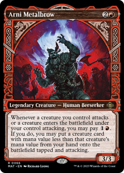 Arni Metalbrow (Showcase 66) FOIL March of the Machine: The Aftermath NM - Image 1