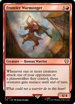 Frontier Warmonger LOTR: Tales of Middle-earth CMDR NM - Image 1