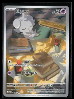 Espurr 095/088 Illustration Rare Holo Perfect Order Pokemon NM - Image 1